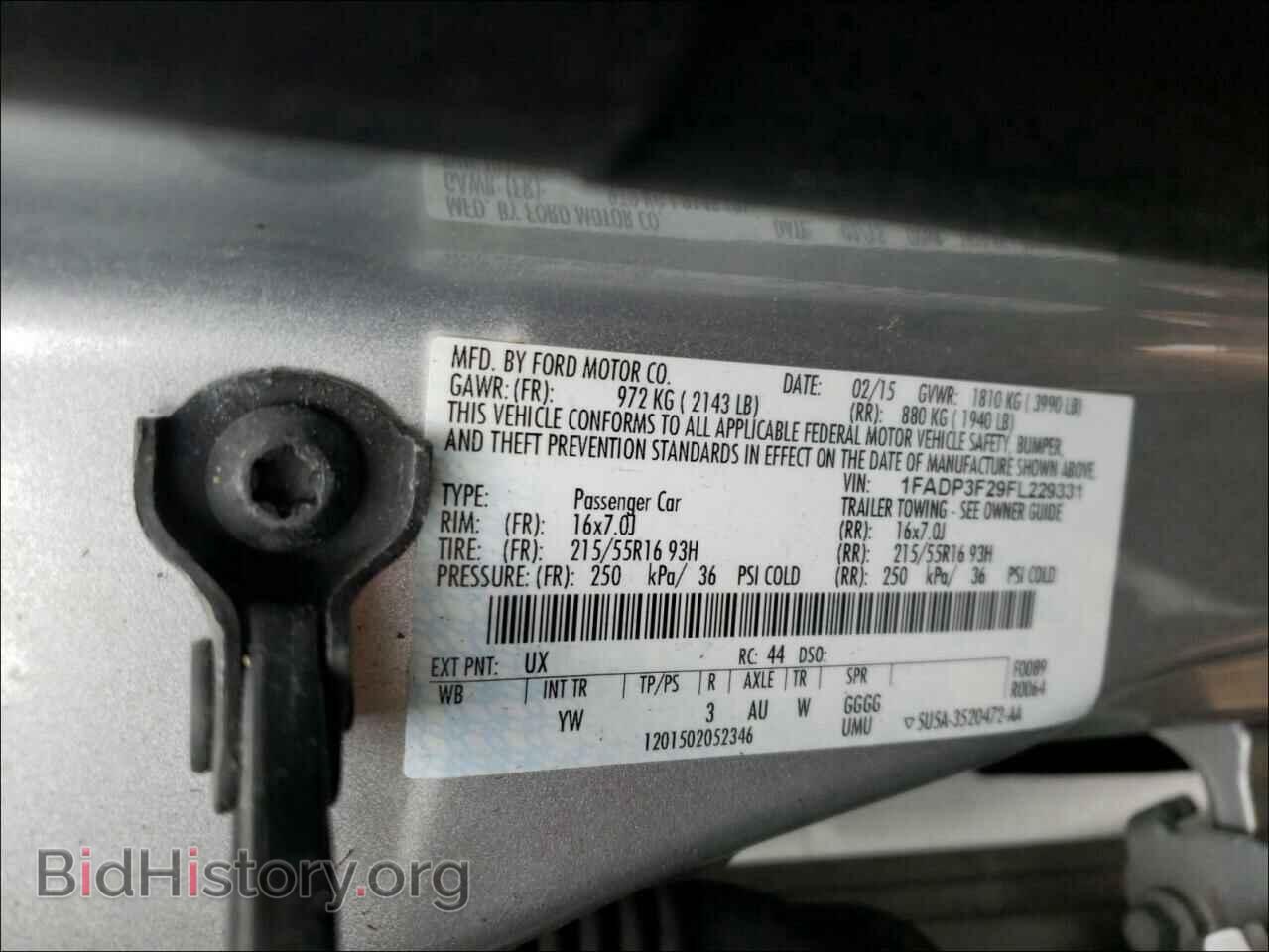 2015 FORD FOCUS - VIN: 1FADP3F29FL229331 - Photo 10