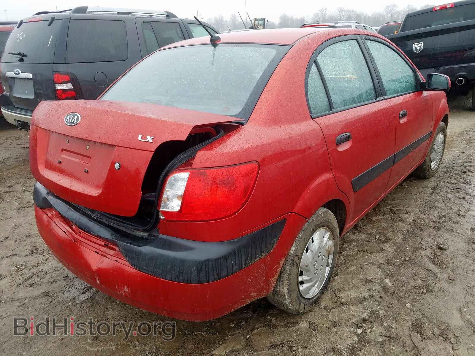 2008 KIA RIO BASE - VIN: KNADE123586411433 - Фото 4