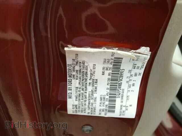 2007 FORD FOCUS - VIN: 1FAFP34N87W289915 - Photo 10