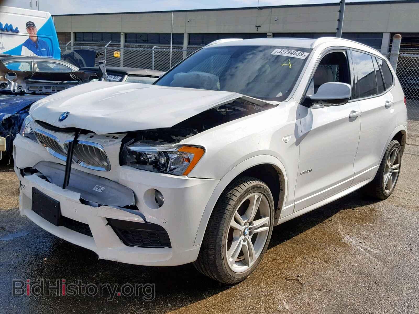 2013 BMW X3 - VIN: 5UXWX9C51D0A15762 - Фото 2