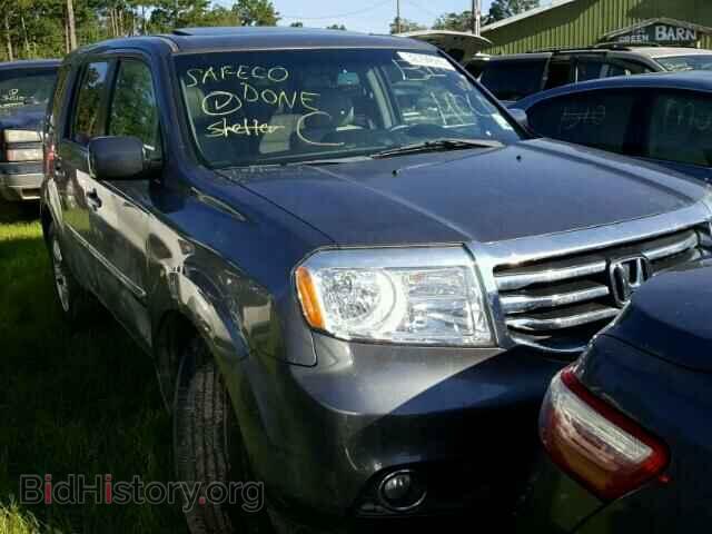 Photo 5FNYF3H57DB028159 - HONDA PILOT 2013