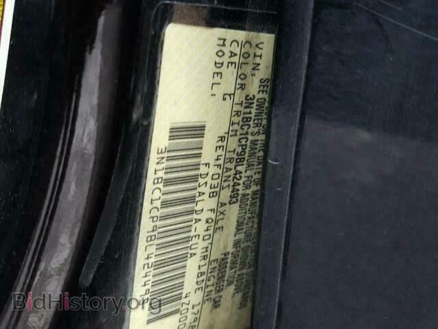 2011 NISSAN VERSA - VIN: 3N1BC1CP9BL424493 - Фото 10
