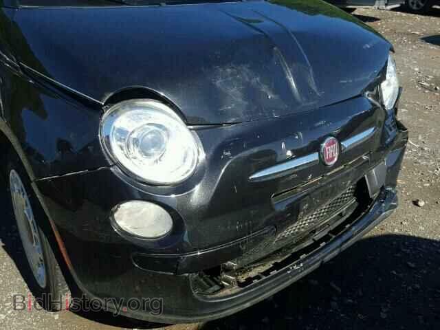 2012 FIAT 500 - VIN: 3C3CFFAR0CT351627 - Фото 9