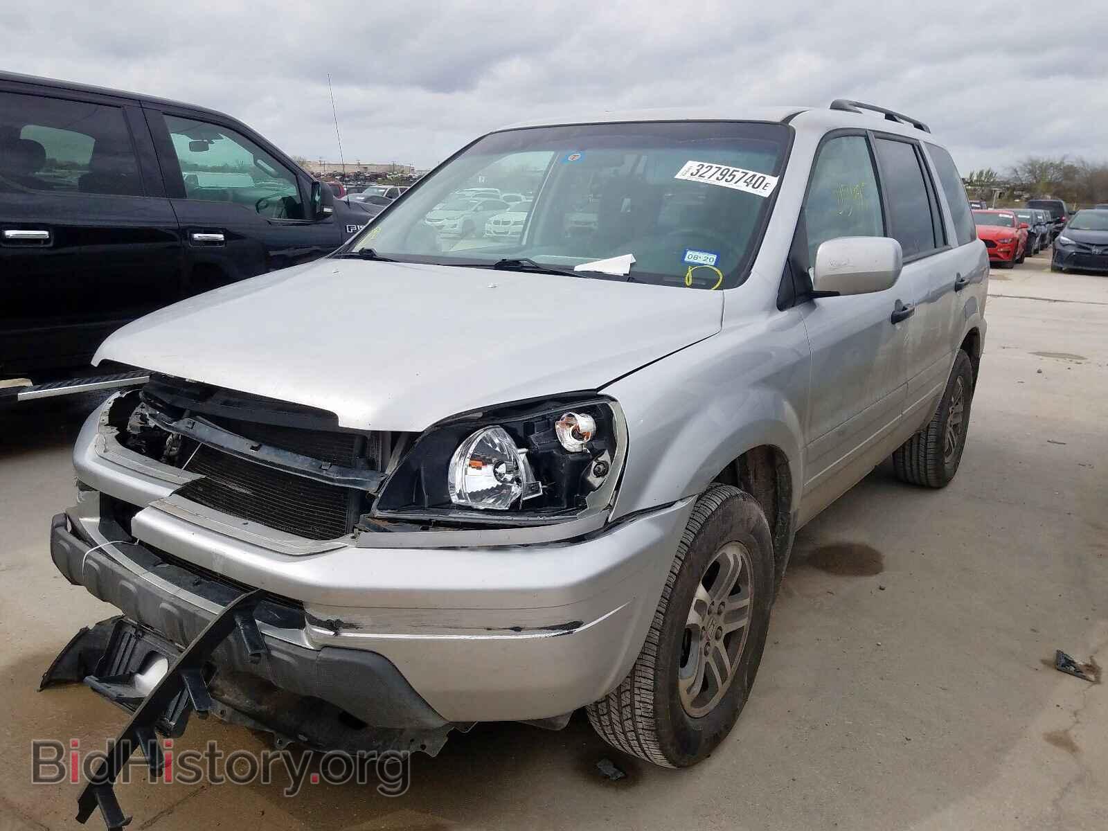 2005 HONDA PILOT - VIN: 5FNYF18445B059351 - Фото 2