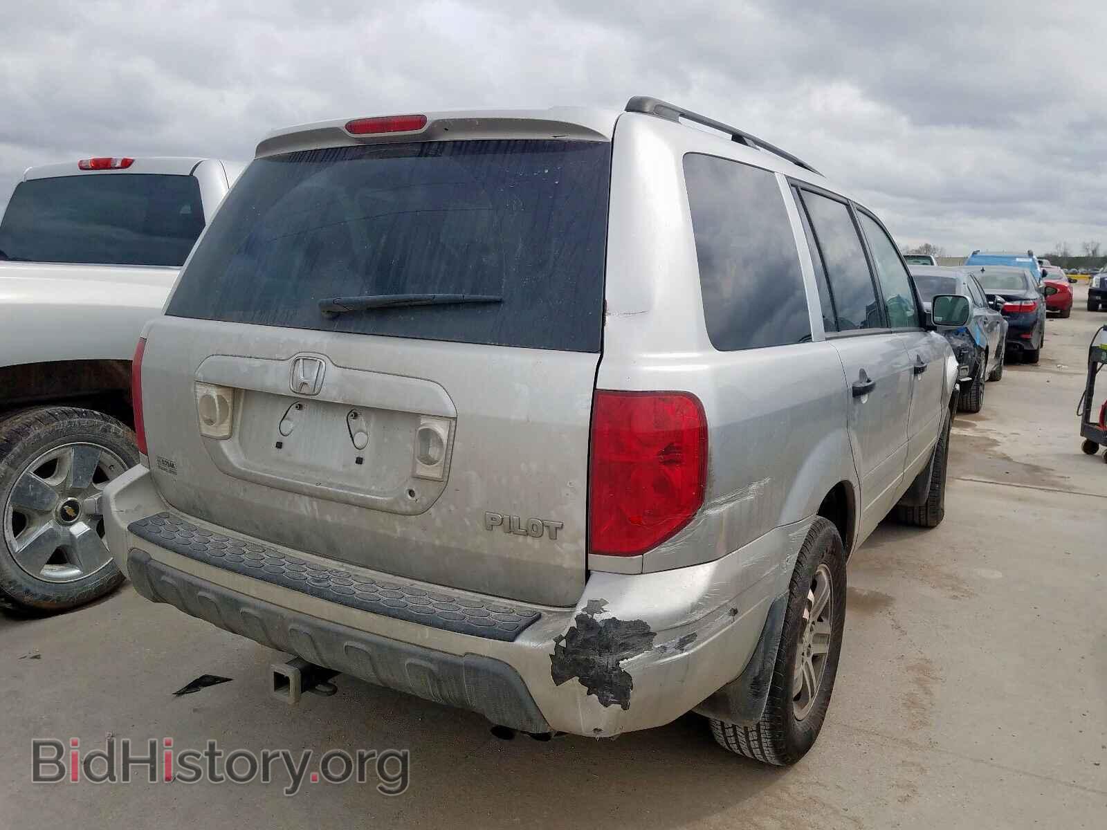 2005 HONDA PILOT - VIN: 5FNYF18445B059351 - Фото 4