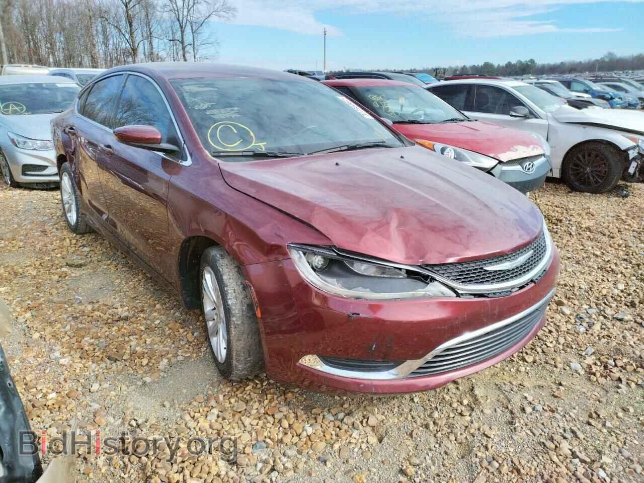 Фотография 1C3CCCABXGN159910 - CHRYSLER 200 2016
