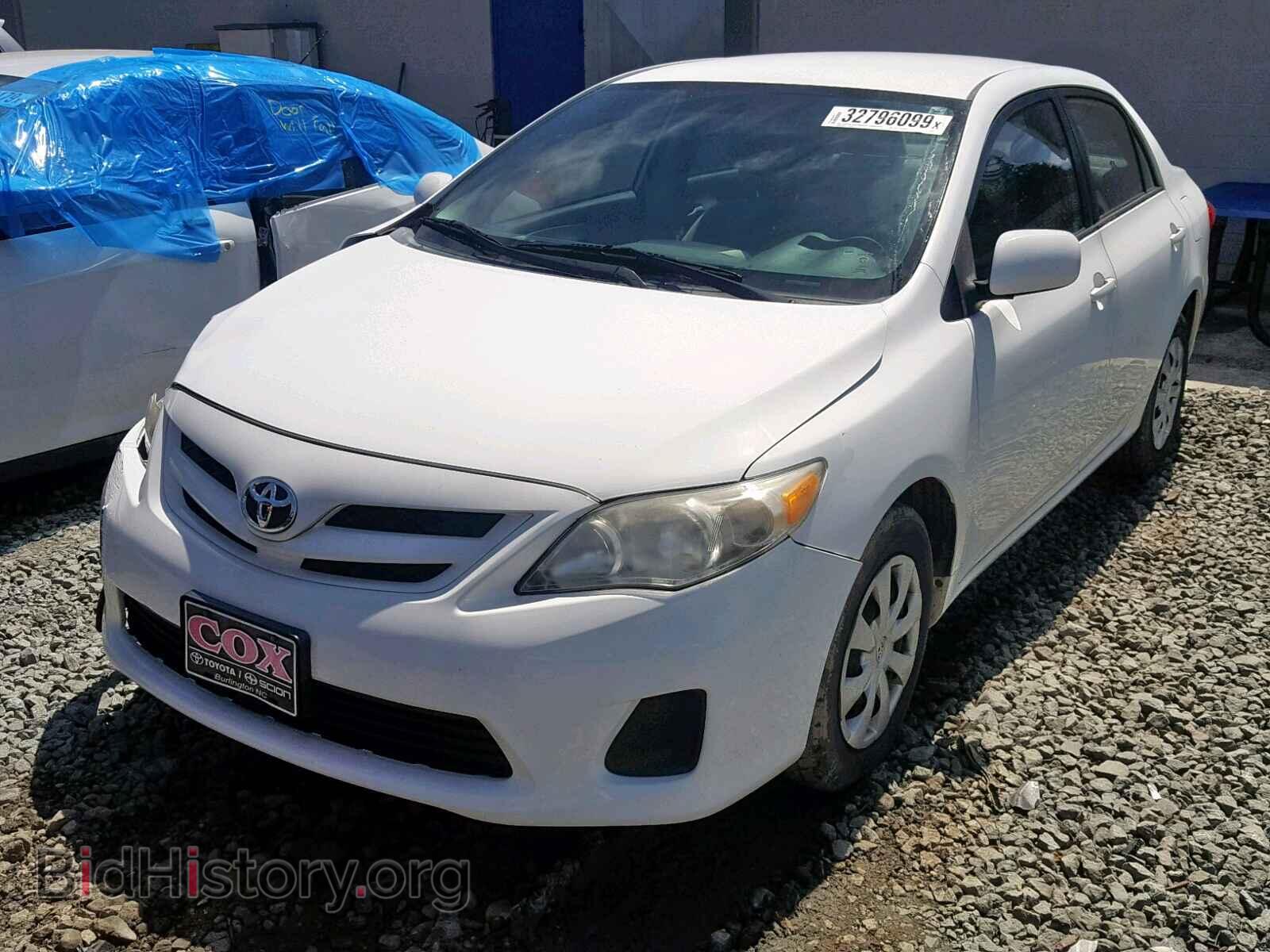 2011 TOYOTA COROLLA BA - VIN: 2T1BU4EE6BC642496 - Фото 2
