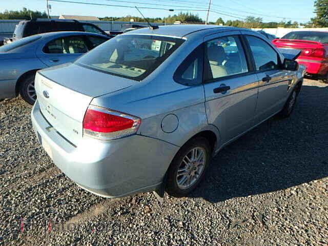 2008 FORD FOCUS - VIN: 1FAHP35N58W285460 - Фото 4