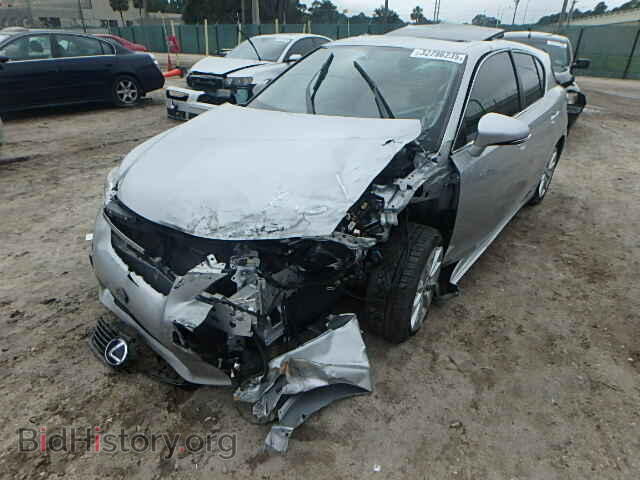 2011 LEXUS CT 200 - VIN: JTHKD5BH8B2009497 - Фото 2