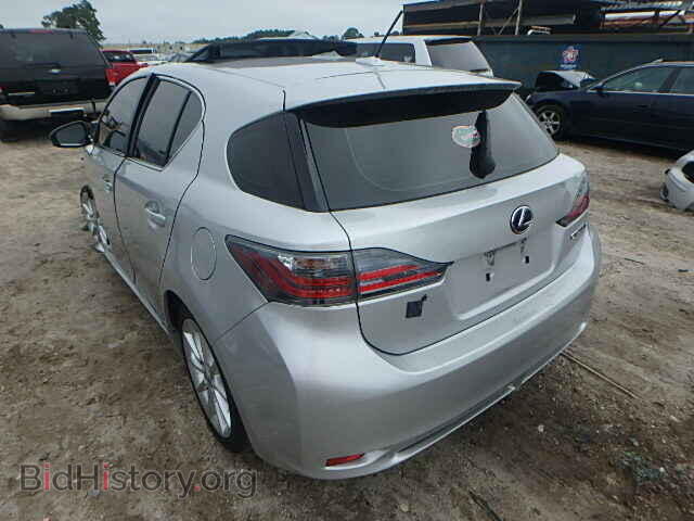 2011 LEXUS CT 200 - VIN: JTHKD5BH8B2009497 - Фото 3