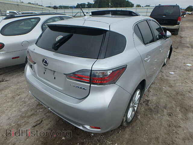 2011 LEXUS CT 200 - VIN: JTHKD5BH8B2009497 - Фото 4