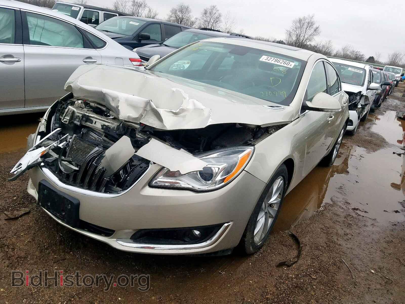 2015 BUICK REGAL - VIN: 2G4GN5EX1F9270979 - Фото 2