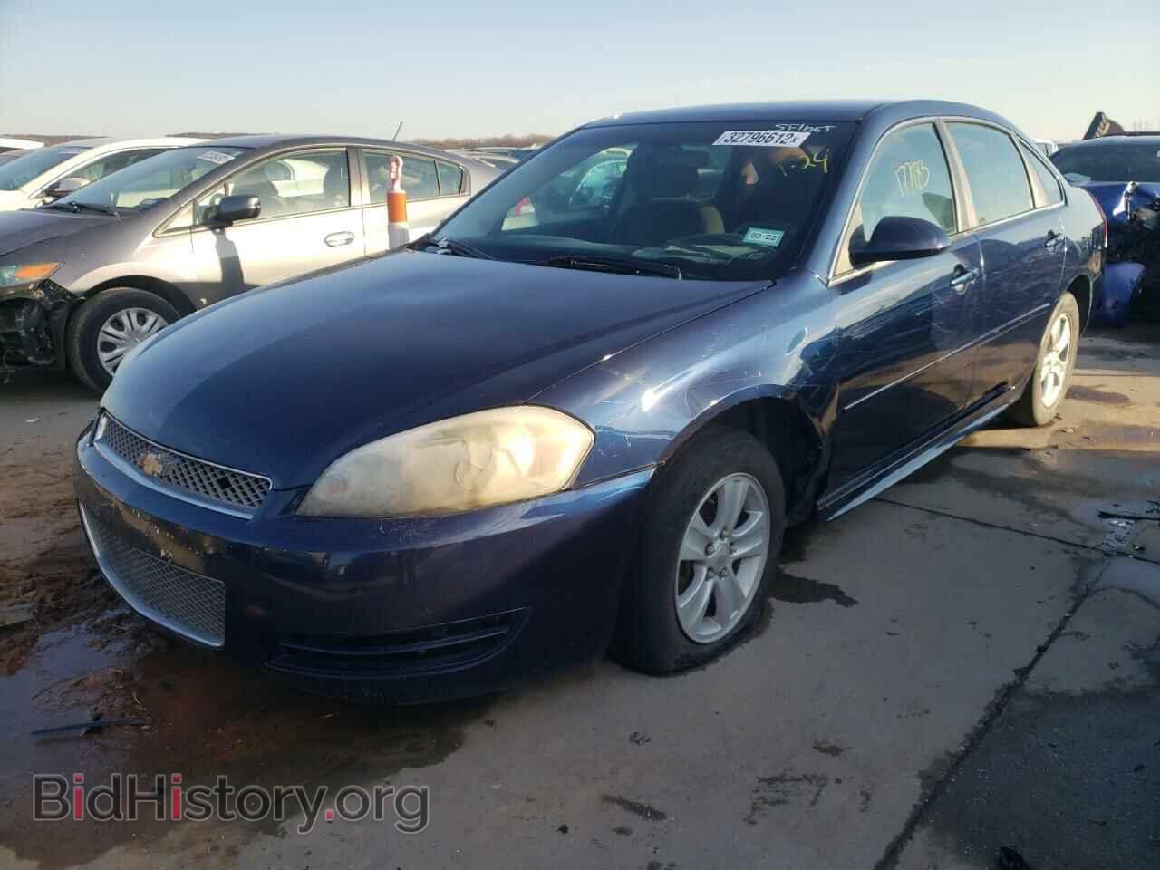 2012 CHEVROLET IMPALA - VIN: 2G1WF5E34C1248875 - Фото 2
