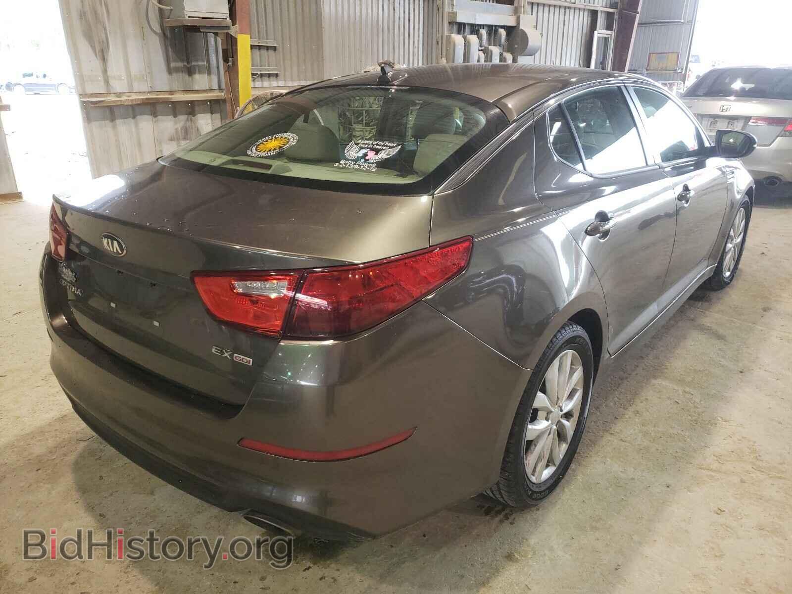 2015 KIA OPTIMA - VIN: 5XXGN4A71FG392819 - Фото 4