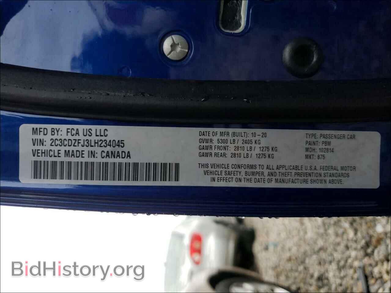 2020 DODGE CHALLENGER - VIN: 2C3CDZFJ3LH234045 - Photo 10