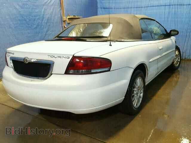 2004 CHRYSLER SEBRING - VIN: 1C3EL55RX4N385467 - Фото 4