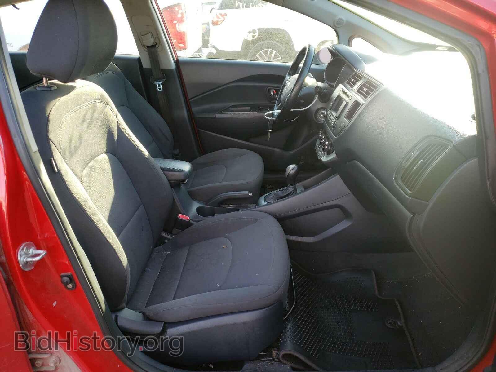 2012 KIA RIO - VIN: KNADN4A39C6047173 - Фото 5