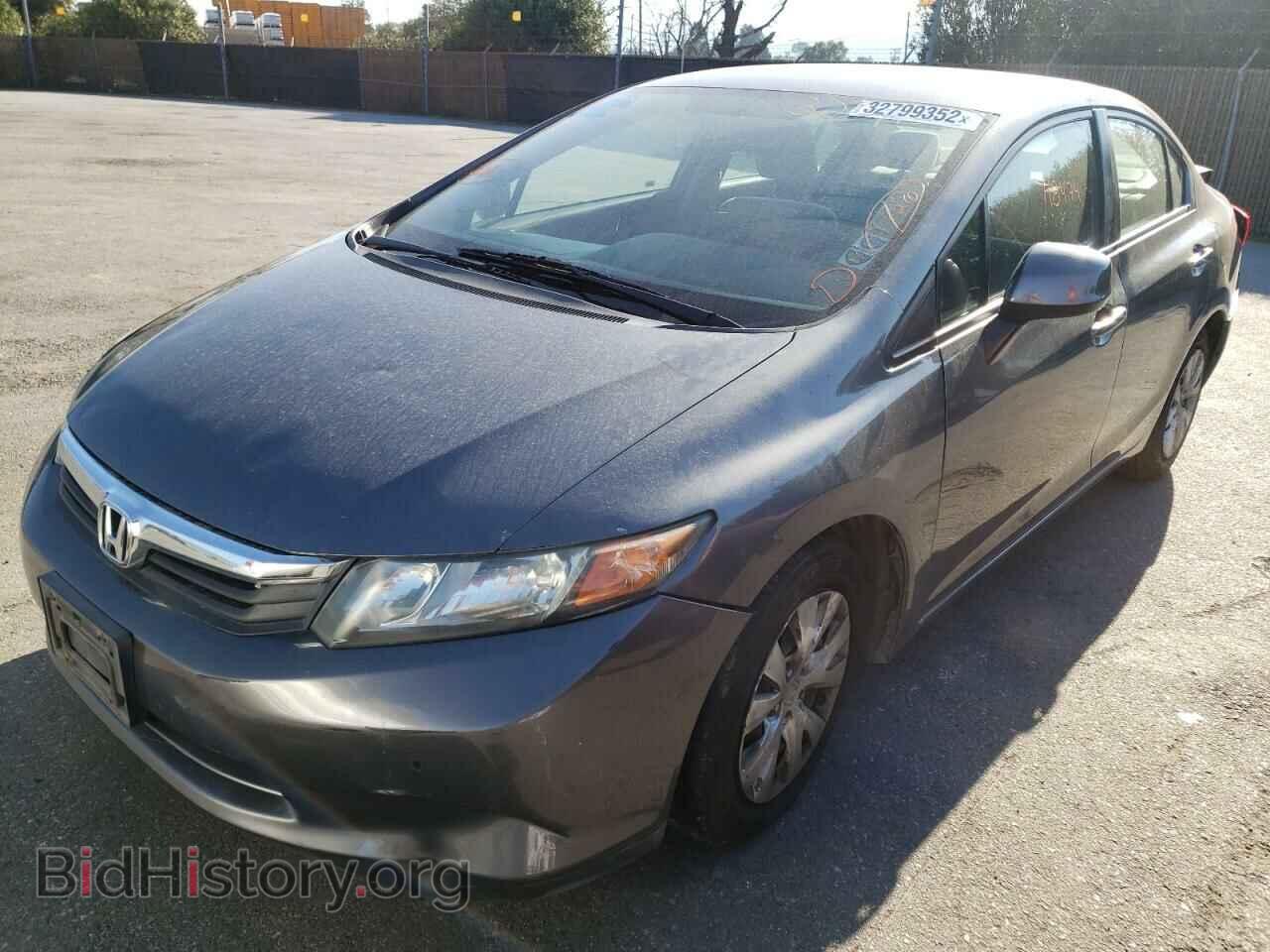2012 HONDA CIVIC - VIN: 19XFB2F51CE386006 - Фото 2