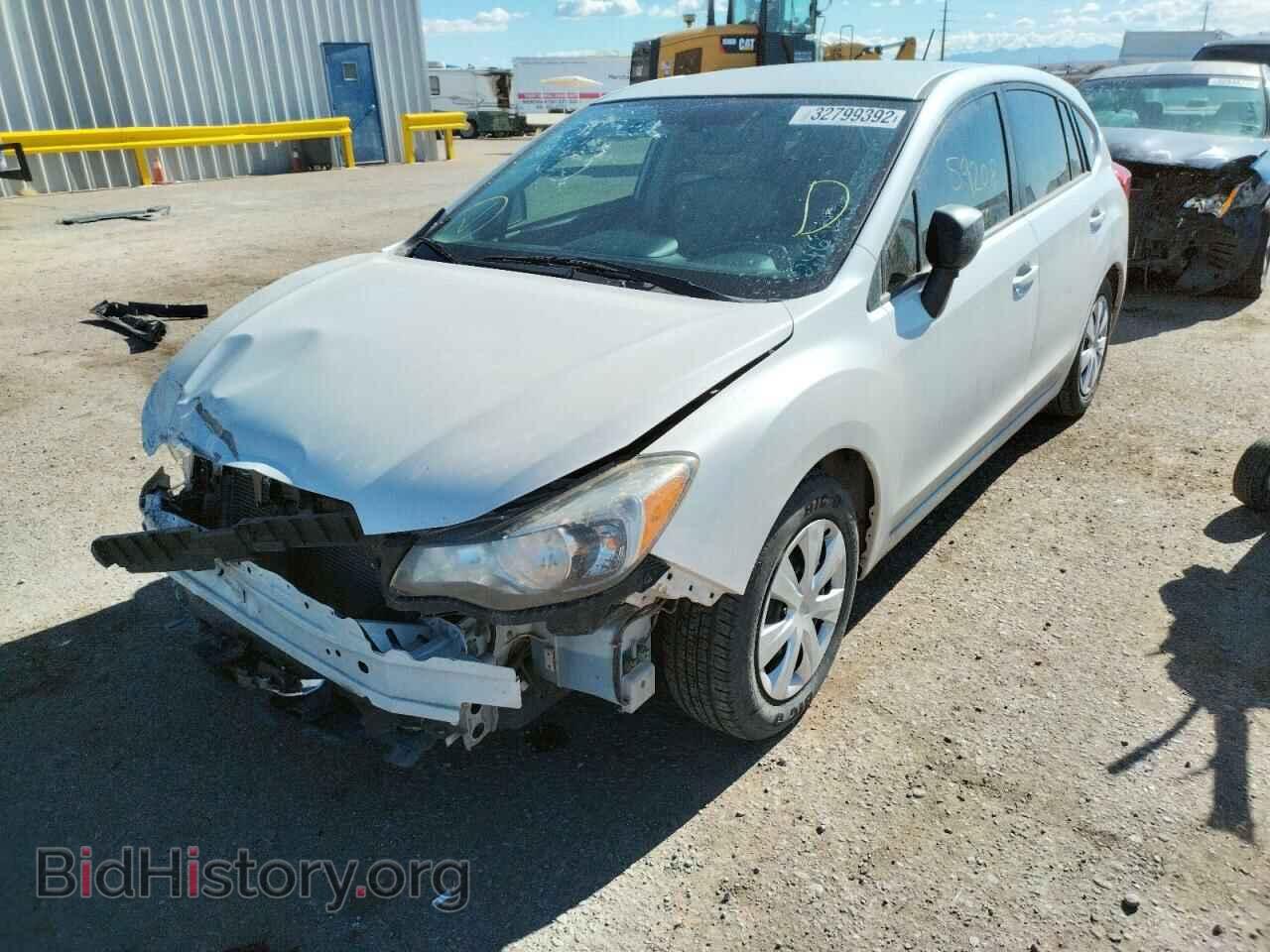 2012 SUBARU IMPREZA - VIN: JF1GPAA6XCH246908 - Фото 2