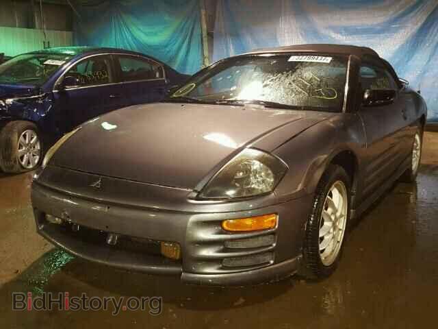 2002 MITSUBISHI ECLIPSE - VIN: 4A3AE85H42E050213 - Фото 2