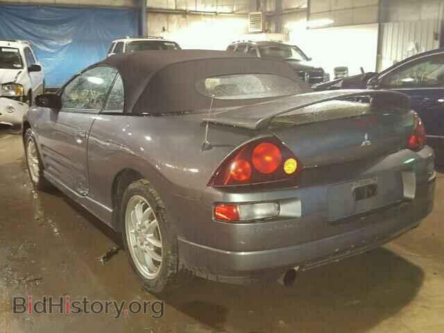 2002 MITSUBISHI ECLIPSE - VIN: 4A3AE85H42E050213 - Фото 3