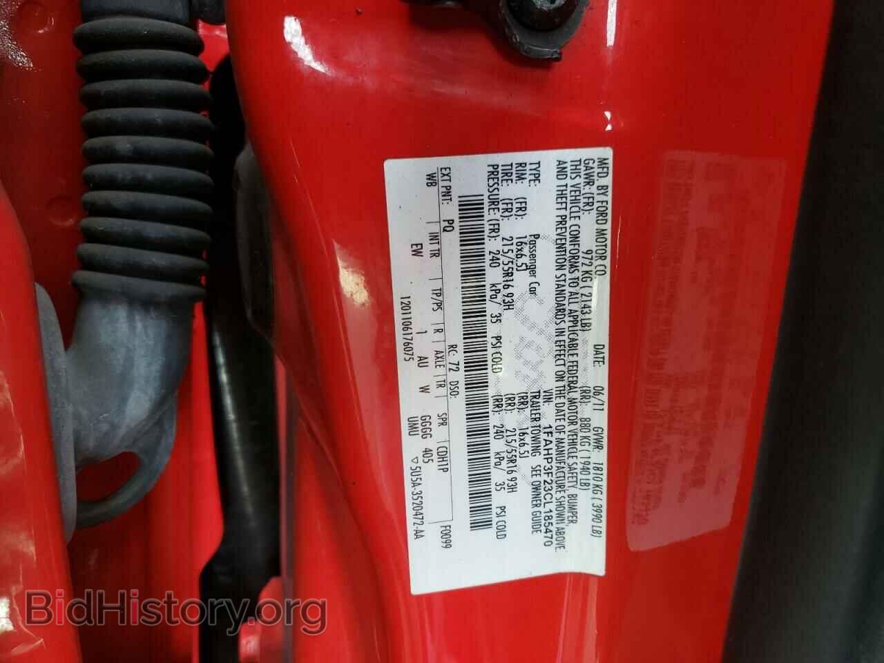 2012 FORD FOCUS - VIN: 1FAHP3F23CL185470 - Фото 10
