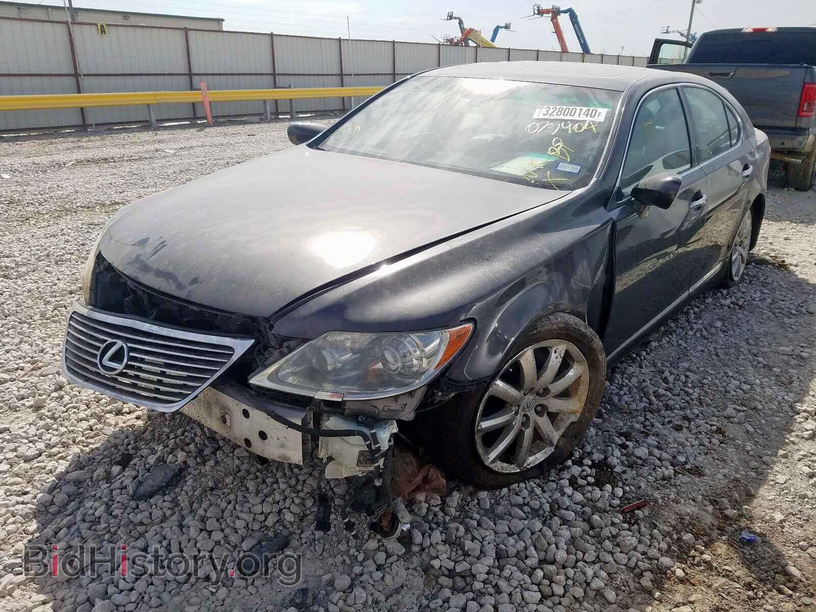 2008 LEXUS LS460 - VIN: JTHBL46F185075404 - Фото 2