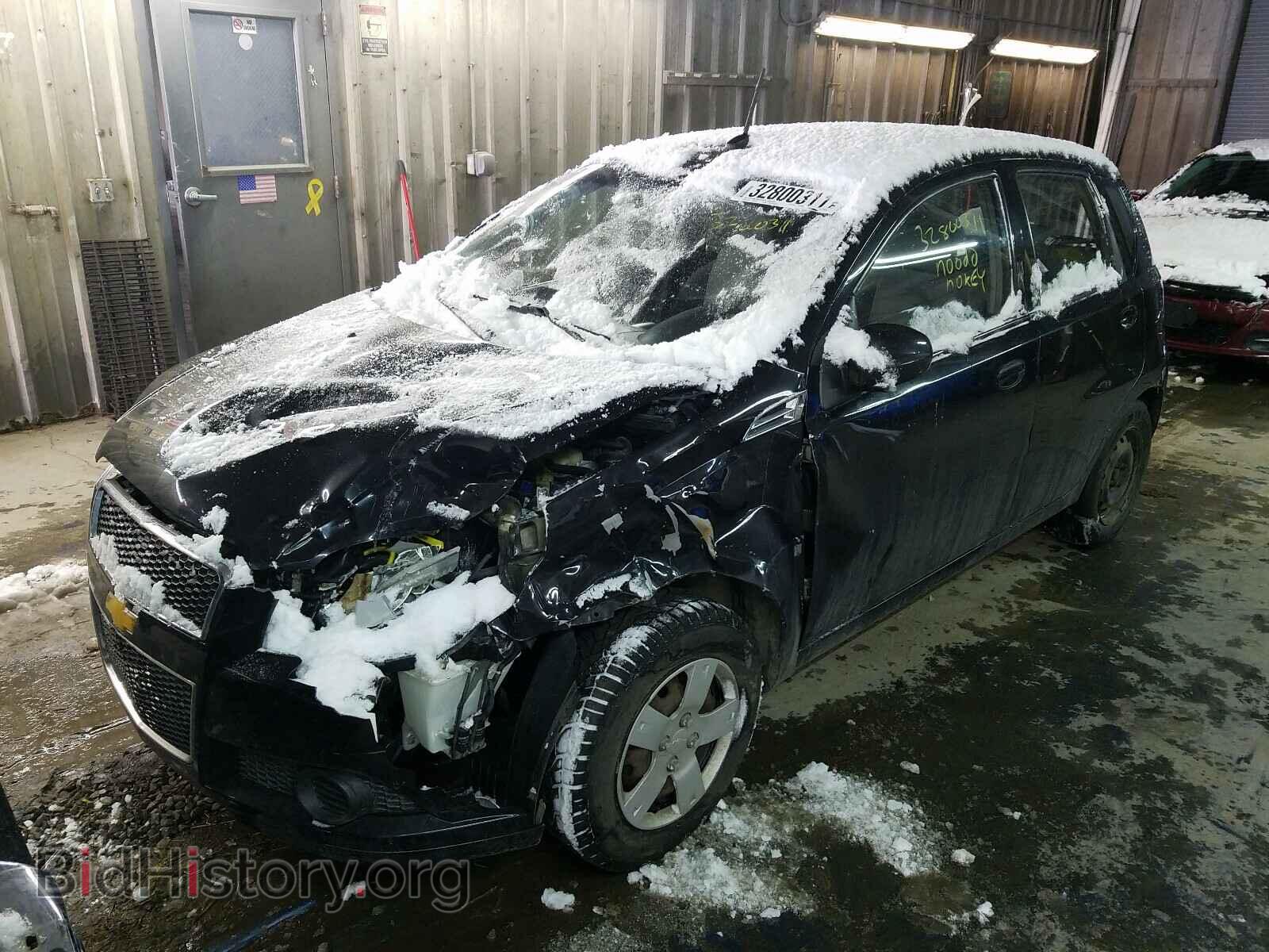 2009 CHEVROLET AVEO - VIN: KL1TD66EX9B375278 - Фото 2