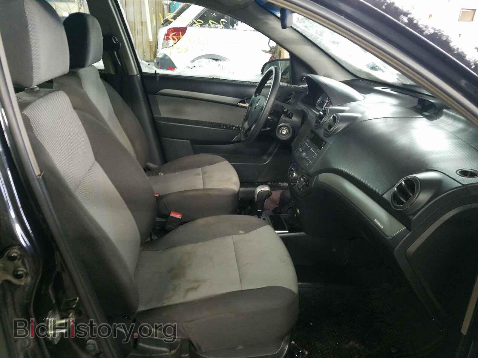 2009 CHEVROLET AVEO - VIN: KL1TD66EX9B375278 - Фото 5