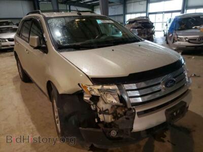2007 Ford EDGE Edge SEL, серебристый — VIN 2FMDK38C57BA33124, Copart