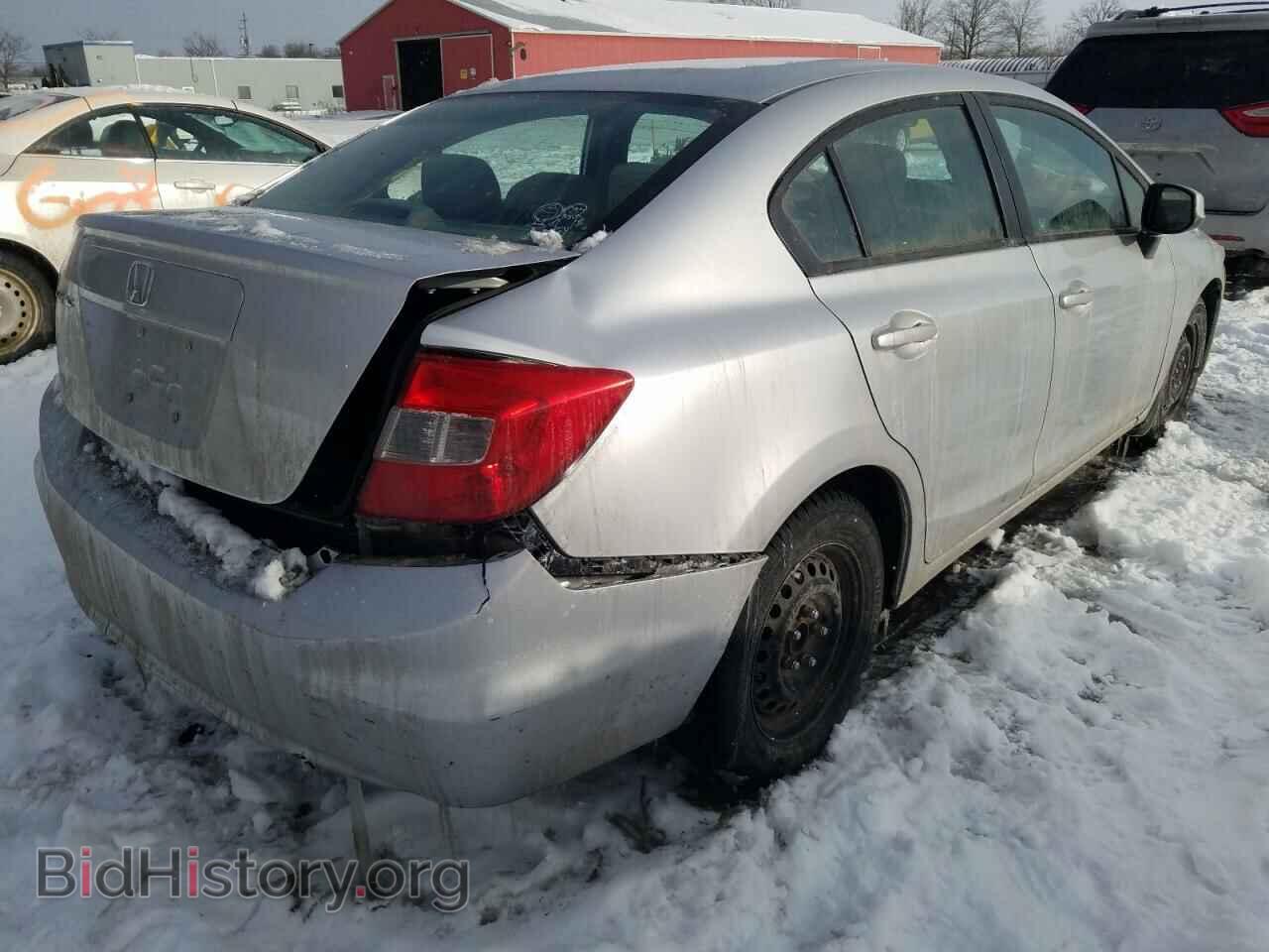2012 HONDA CIVIC - VIN: 2HGFB2F47CH100236 - Фото 4