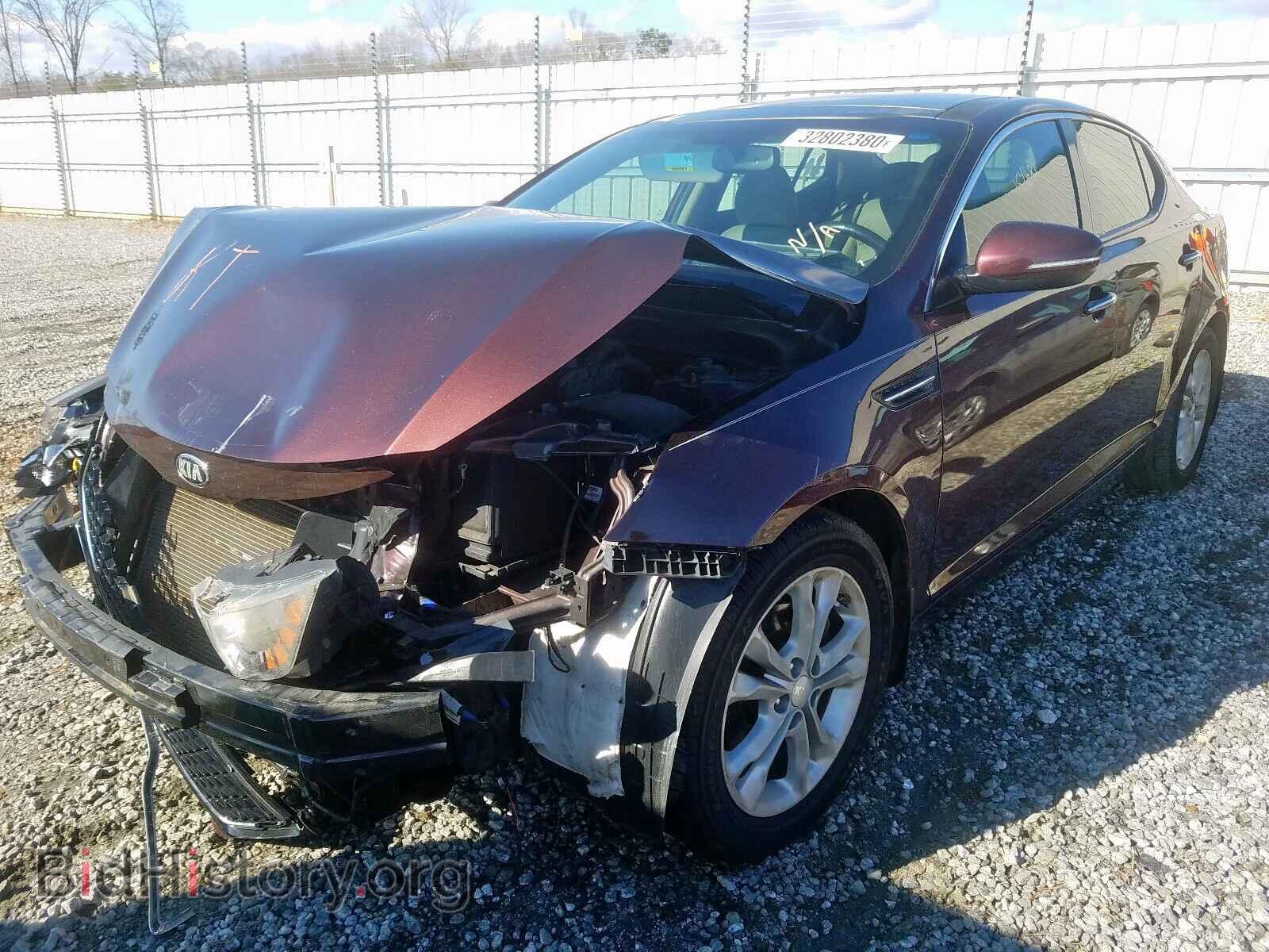 2012 KIA OPTIMA - VIN: 5XXGN4A79CG023749 - Фото 2