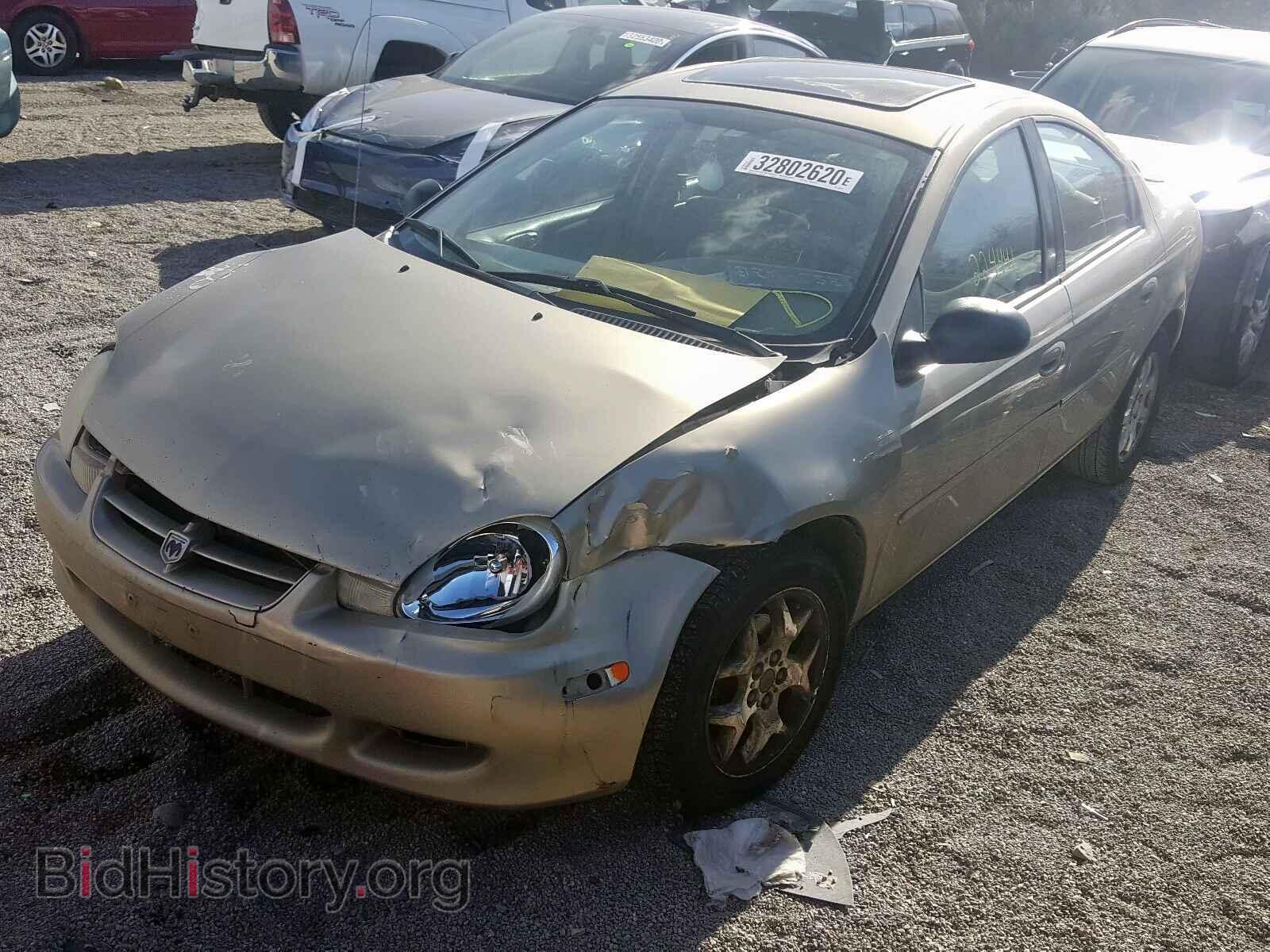 2002 DODGE NEON - VIN: 1B3ES56C32D655894 - Фото 2