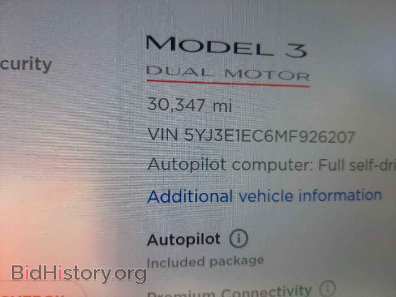 2021 TESLA MODEL 3 - VIN: 5YJ3E1EC6MF926207 - Photo 8