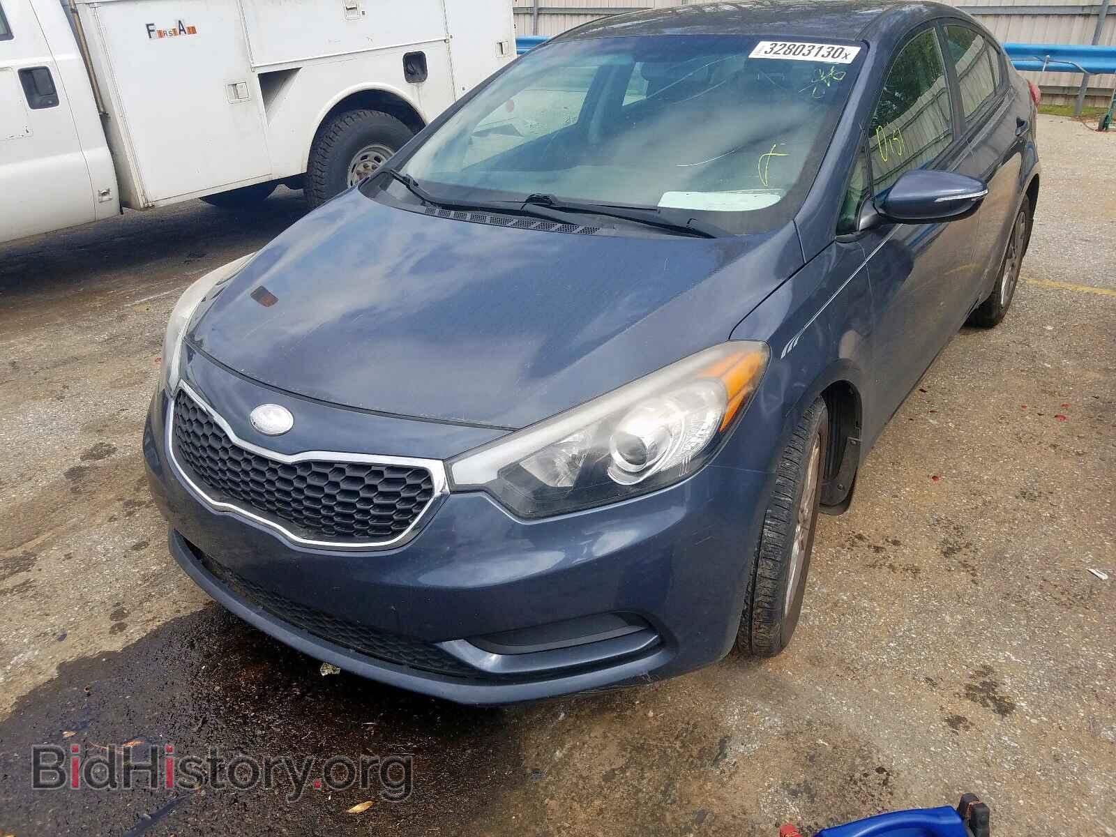 2014 KIA FORTE - VIN: KNAFX4A65E5168529 - Фото 2