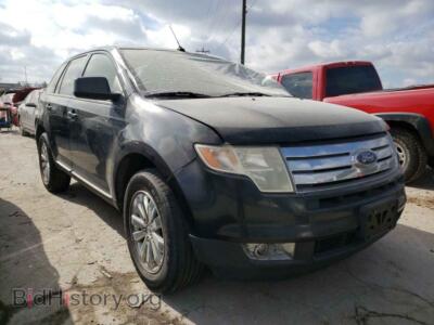 2007 Ford EDGE EDGE SEL P, black — VIN 2FMDK39C37BB64325, Copart
