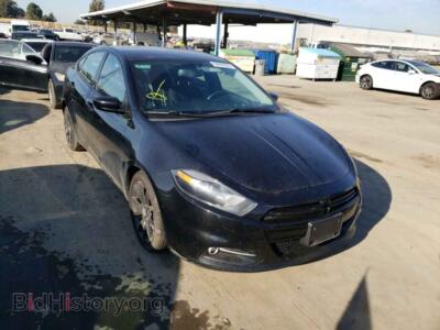 2013 Dodge DART Dart SXT, черный — VIN 1C3CDFBAXDD302747, Copart