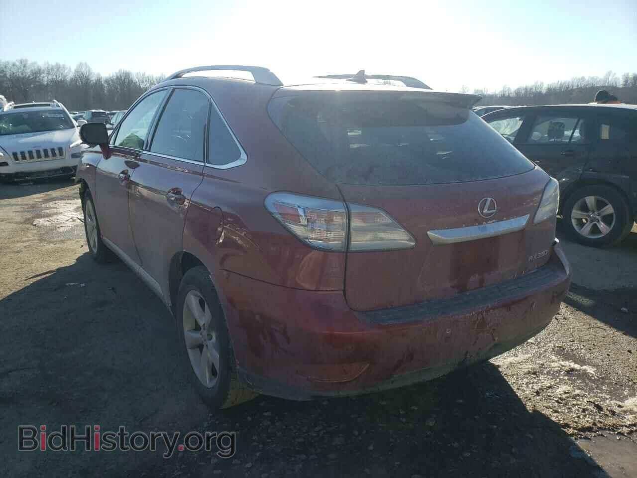 2012 LEXUS RX350 - VIN: 2T2BK1BA1CC132401 - Фото 3