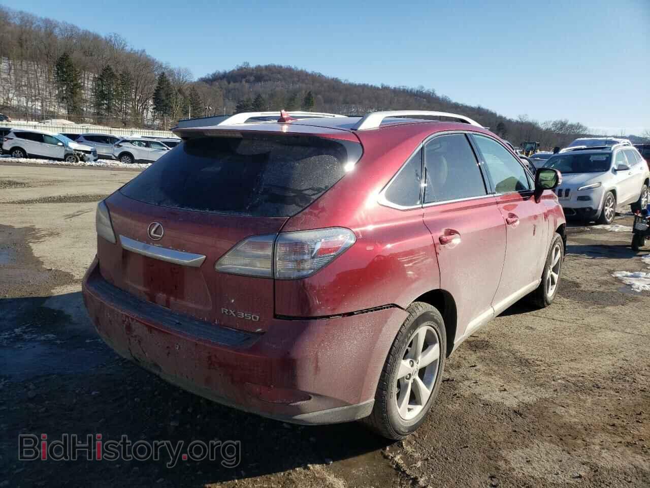 2012 LEXUS RX350 - VIN: 2T2BK1BA1CC132401 - Фото 4