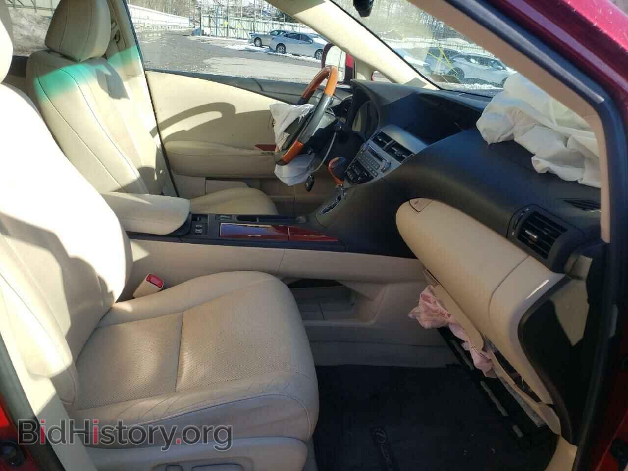 2012 LEXUS RX350 - VIN: 2T2BK1BA1CC132401 - Фото 5