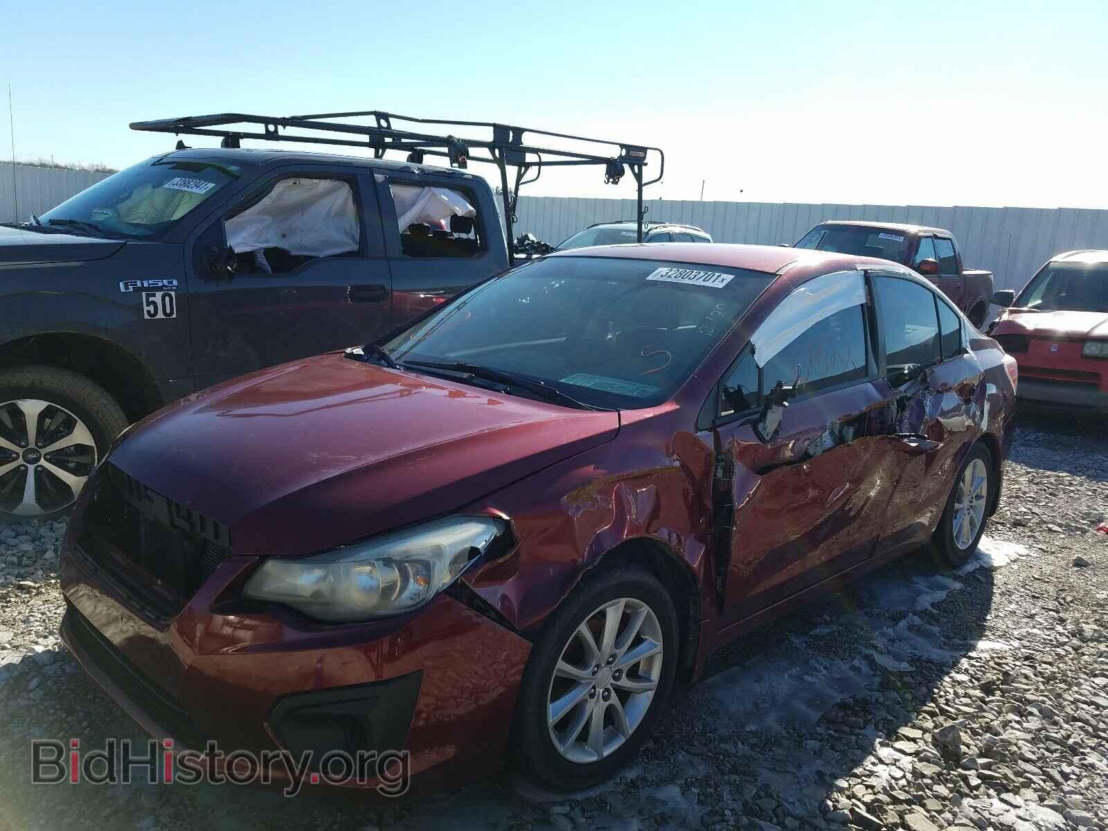 2012 SUBARU IMPREZA - VIN: JF1GJAC64CH003836 - Фото 2