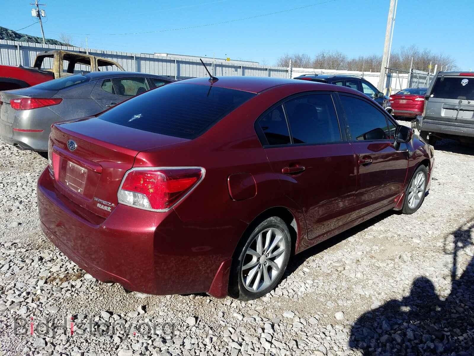 2012 SUBARU IMPREZA - VIN: JF1GJAC64CH003836 - Фото 4