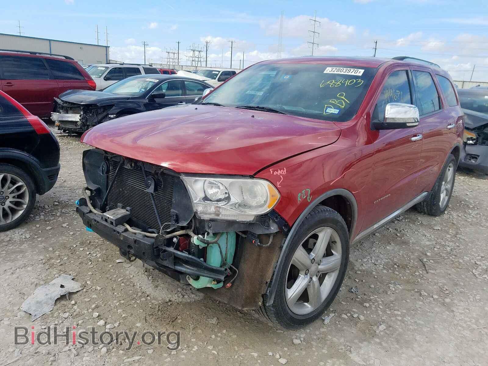 2011 DODGE DURANGO - VIN: 1D4SD5GT9BC688403 - Photo 2