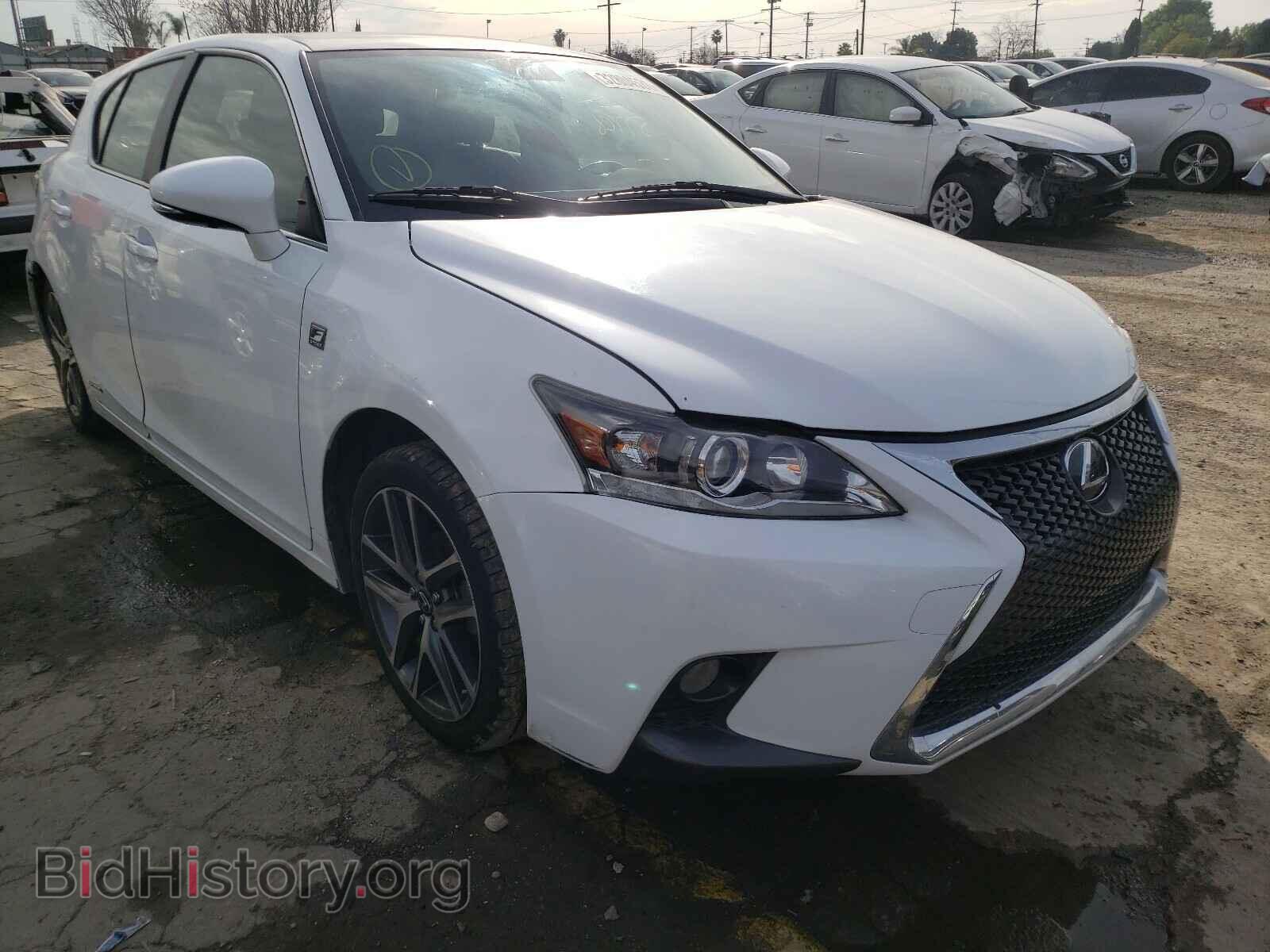 Фотография JTHKD5BH2G2267442 - LEXUS CT 200 2016