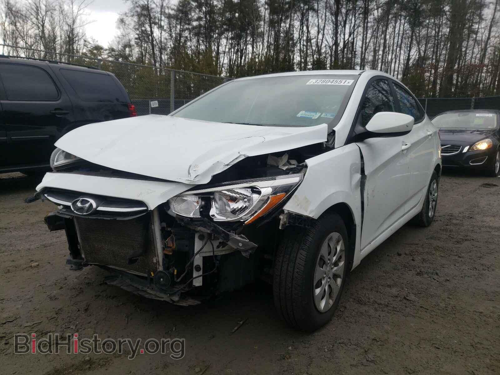 2016 HYUNDAI ACCENT - VIN: KMHCT4AE6GU090436 - Фото 2