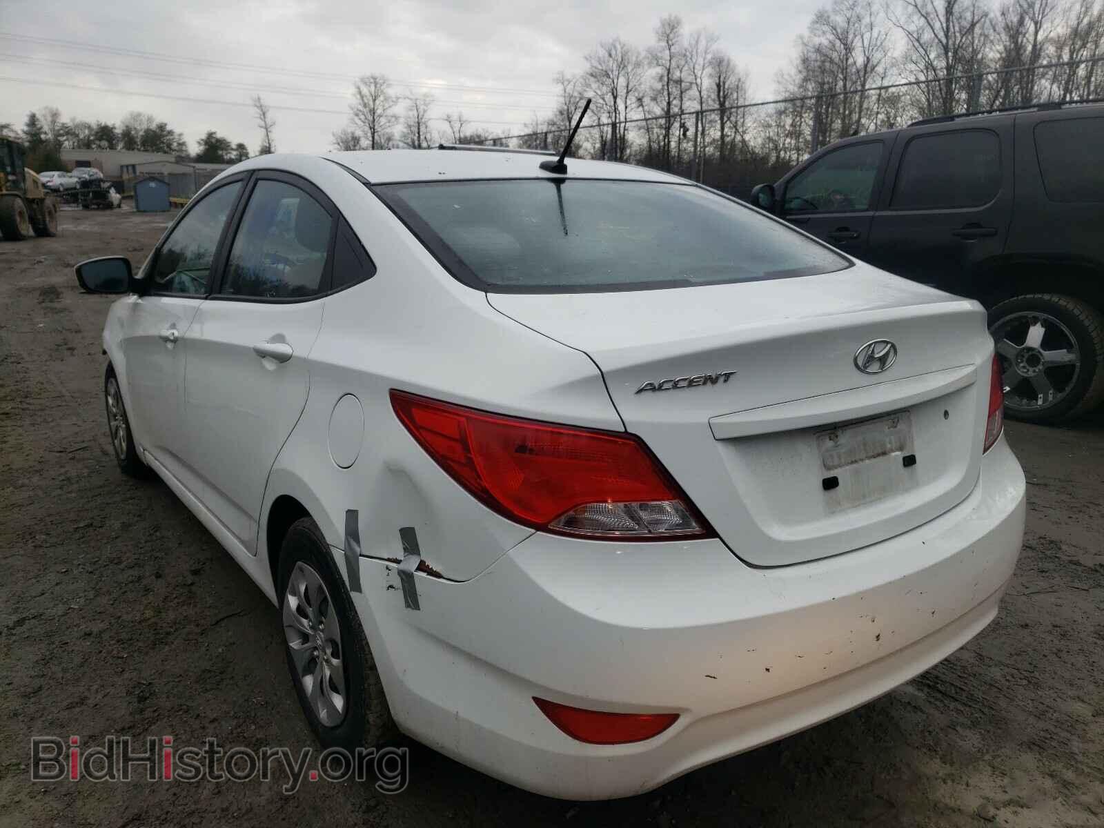 2016 HYUNDAI ACCENT - VIN: KMHCT4AE6GU090436 - Фото 3