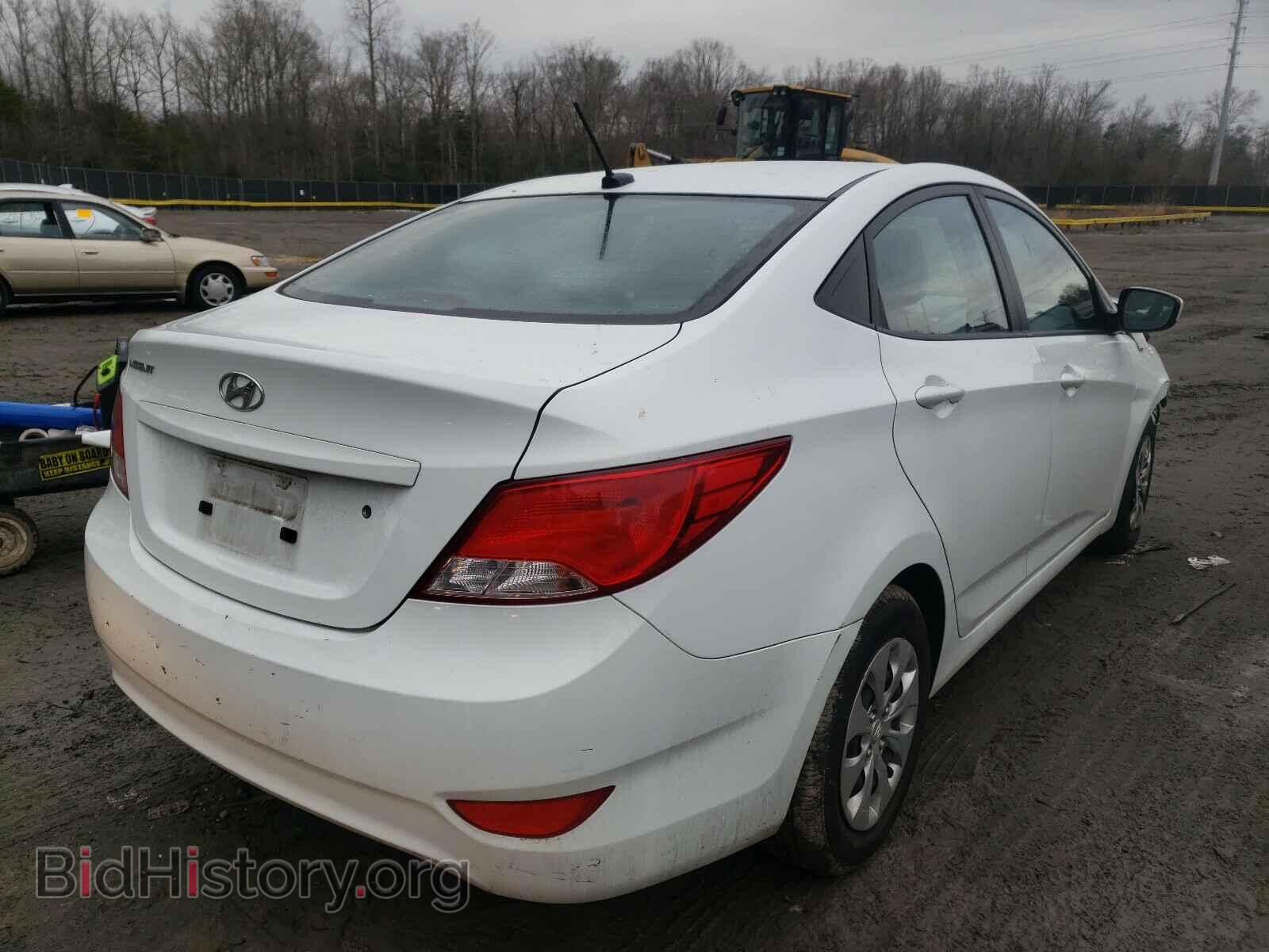 2016 HYUNDAI ACCENT - VIN: KMHCT4AE6GU090436 - Фото 4