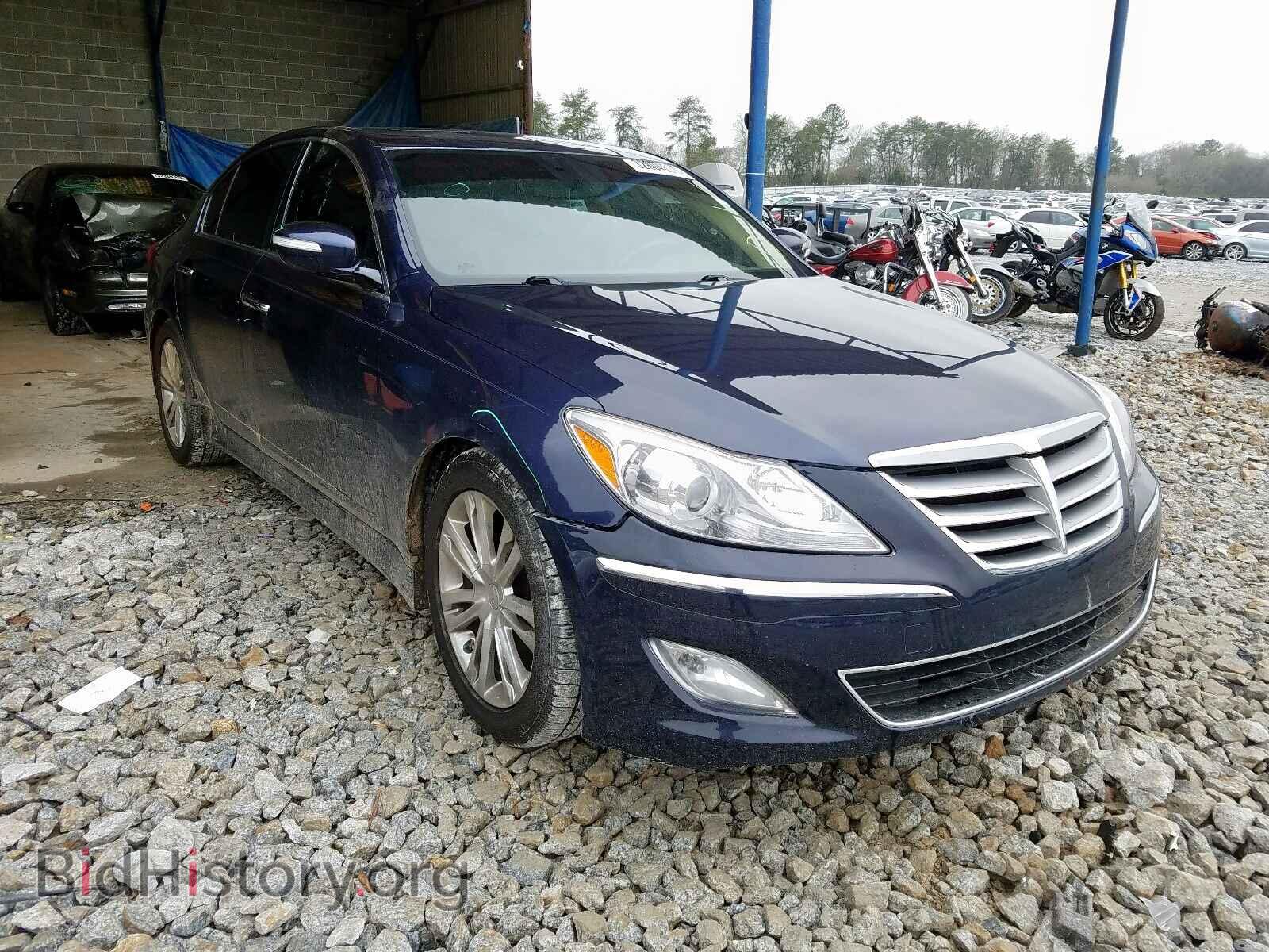 Photo KMHGC4DD4CU190677 - HYUNDAI GENESIS 2012