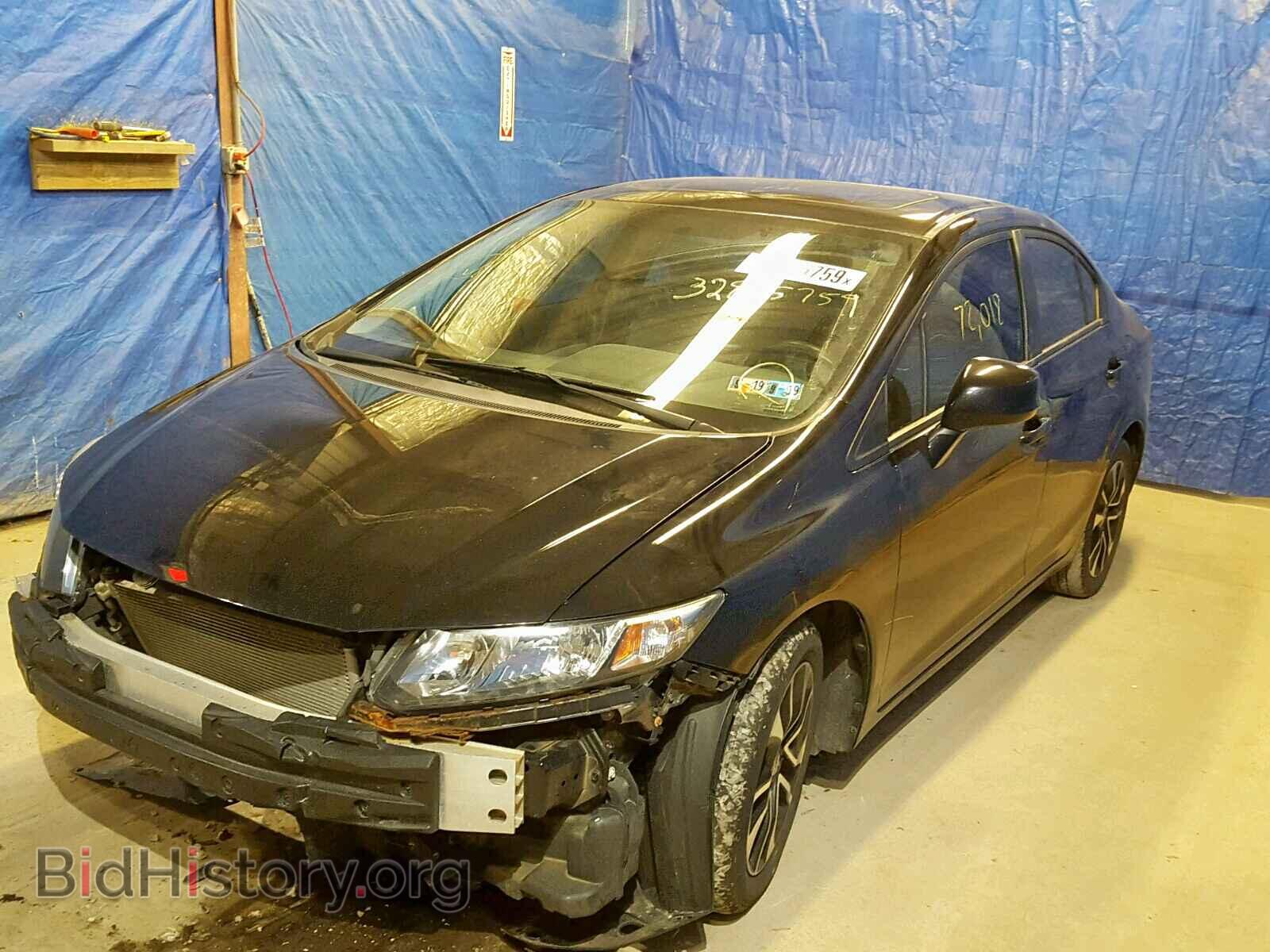 2013 HONDA CIVIC - VIN: 19XFB2F83DE224695 - Фото 2