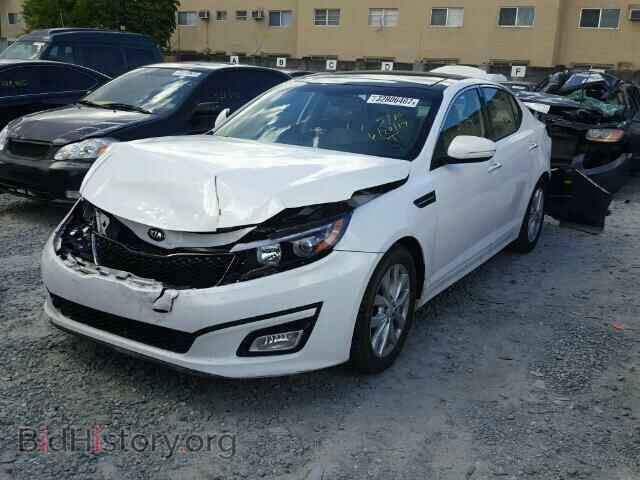 2015 KIA OPTIMA - VIN: 5XXGN4A76FG450777 - Фото 2